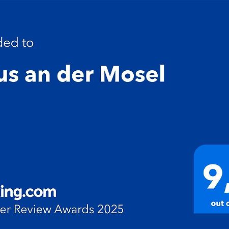 Haus An Der Mosel Apartment แบร์นคาสเทล-คืสท์ ภายนอก รูปภาพ
